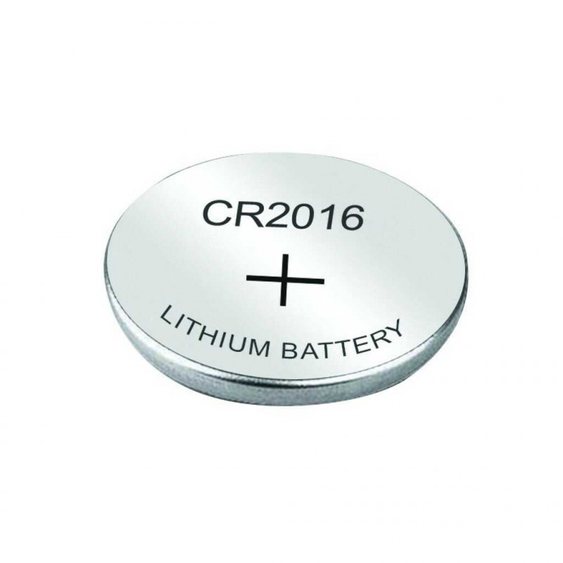 PILE BOUTON CR2016 LITHIUM - DIOXYDE DE MANGANESE 3V