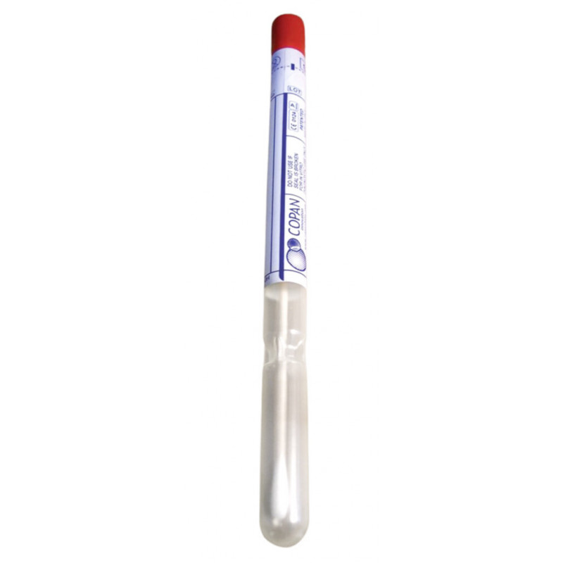 ECOUVILLONS STERILES TIGE ALU EMBOUT RAYON - PAR X 100