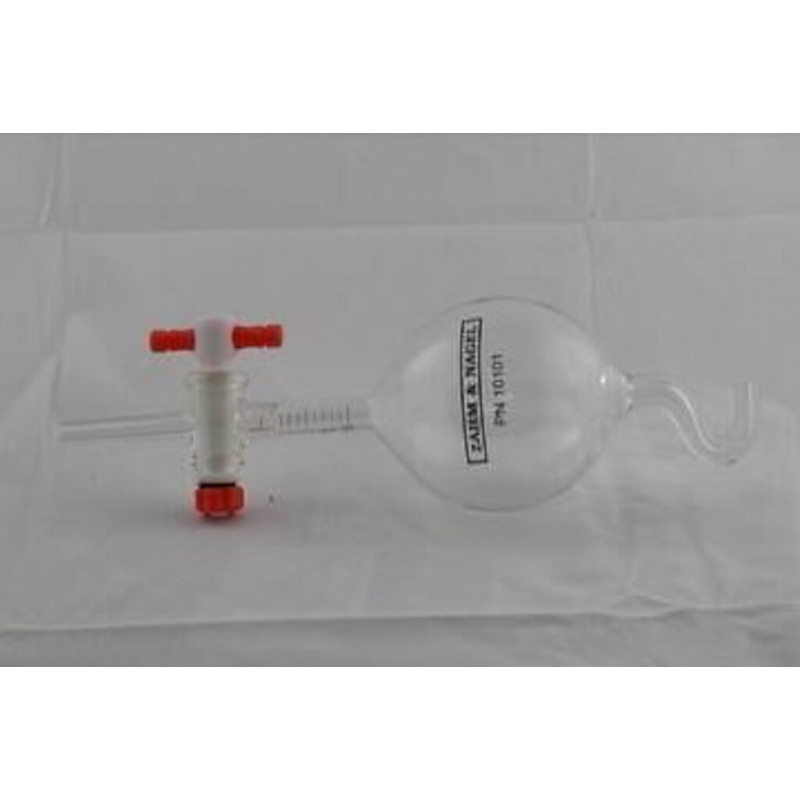 BURETTE CALIBREE 99-100% EN 0,1% AVEC ROBINET TEFLON