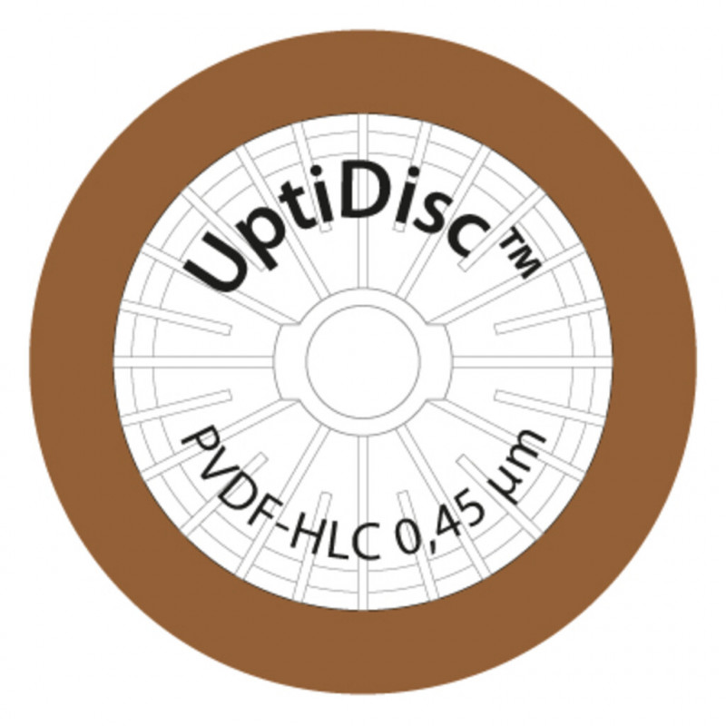 UPTIDISC PVDF-HLC 25MM 0.45UM PP - PACK DE 500