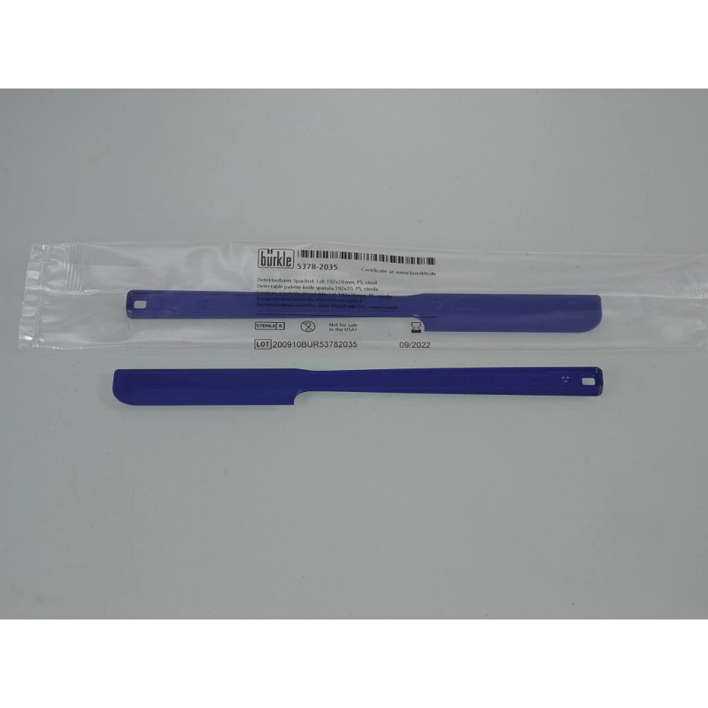 COUTEAU STERILE A U.U EN PS DETECTABLE BLEU S/S.U - PAR 10