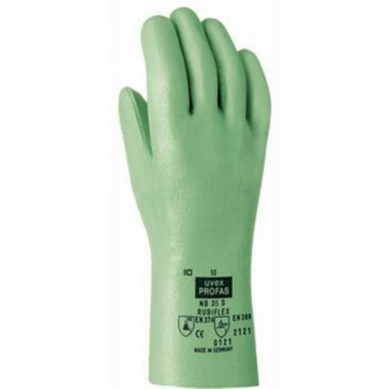 GANTS NITRILE VERT MANCHETTE LONGUE 60CM - LA PAIRE