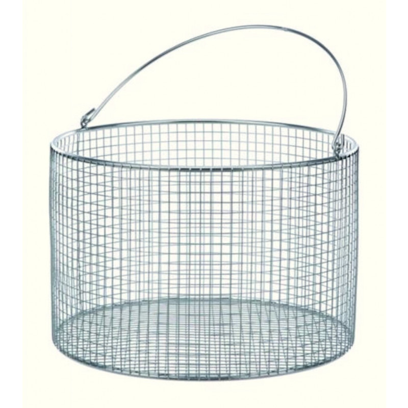 PANIER ROND FIL INOX 240X180MM