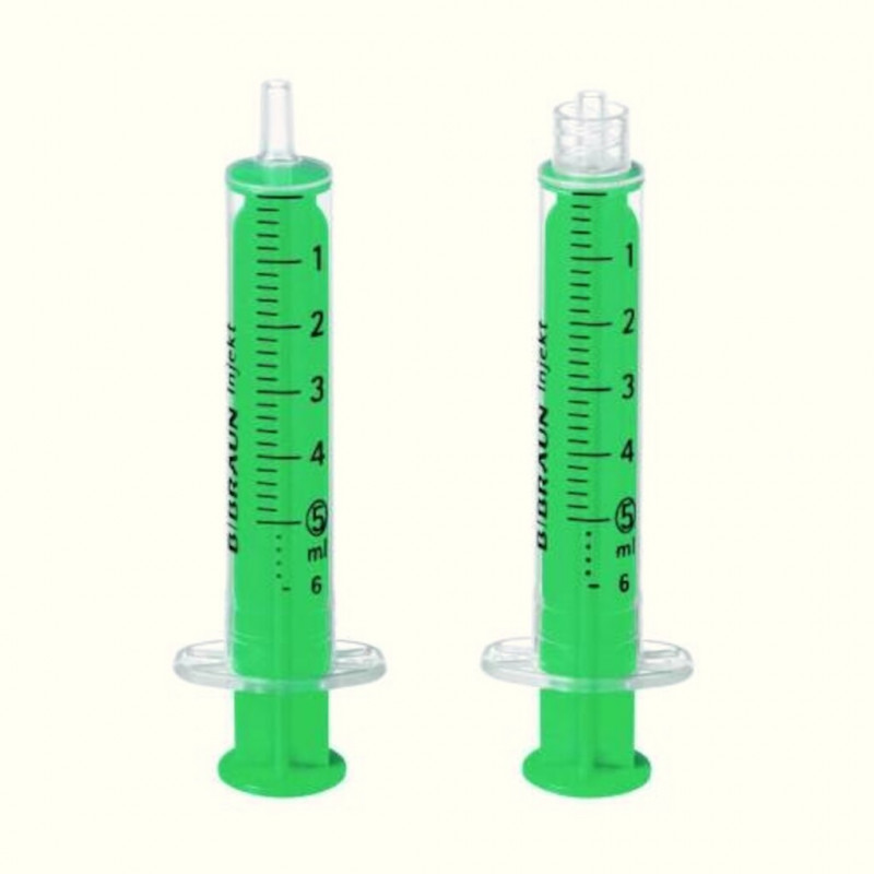 SERINGUE INJECT SOLO 2 PIECES STERILE S/S.U LUER 20ML - P100