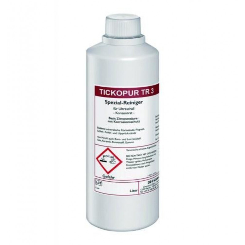 DETERGENT POUR BAIN A ULTRASONS TICKOPUR TR 3 - BIDON 5L