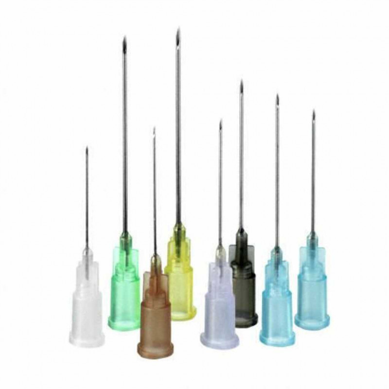 AIGUILLE HYPODERMIQUE STERILE JAUNE 20G 0,9X40MM S/U - X100