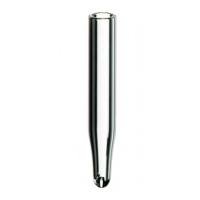 MICRO-INSERT VERRE CLAIR 0,1ML E.O POINTE CONIQUE - X1000