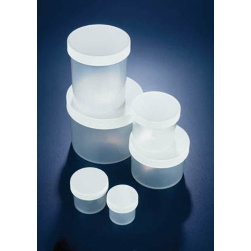 POT A COL LARGE EN PP AVEC BOUCHON A VIS - 250ML - PACK X36