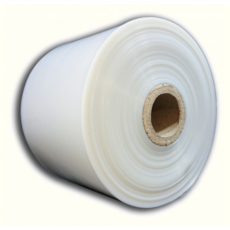 GAINE TRANSPARENTE A SOUDER 100µM PEBD LARGEUR 22CM - ROULEAU 350M