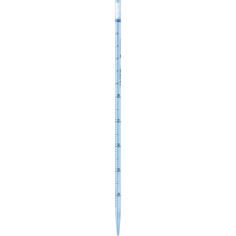 PIPETTE SEROLOGIQUE PS STERILE 5ML BLEU SACHET UNITAIRE - PACK X500