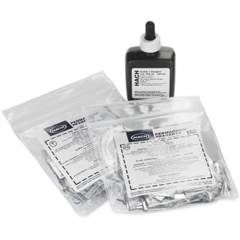 KIT REACTIF SULFITE 0-200MG/L 2440000 - 100 TESTS