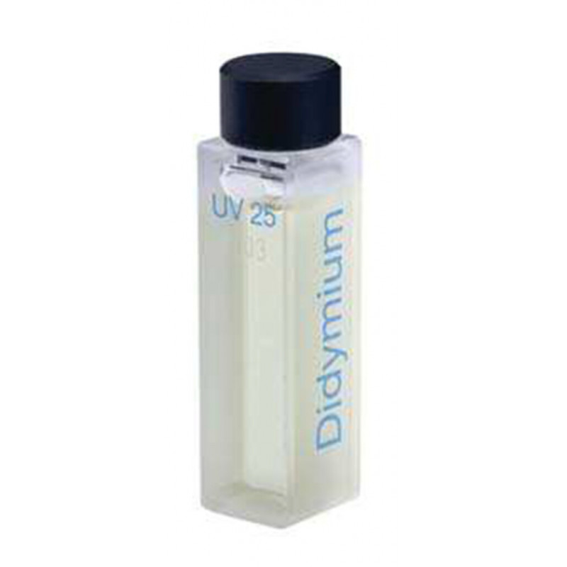 FILTRE DIDYMIUM UV 25 CERTIFIE A 329, 469, 575, 740 ET 864NM