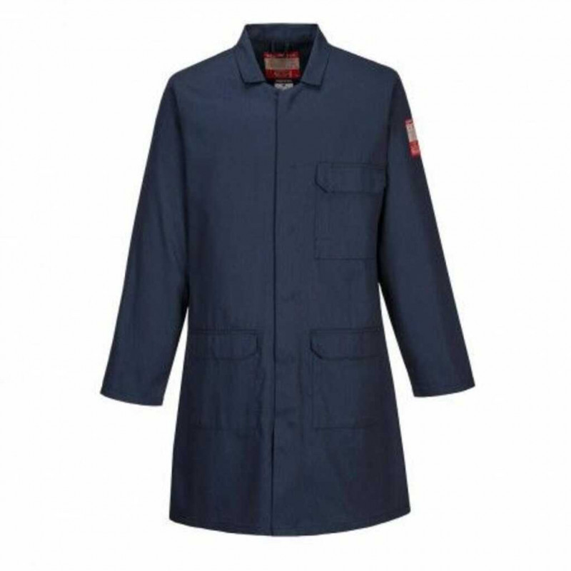 BLOUSE IGNIFUGEE BIZFLAMME STANDARD FR BLEU MARINE - TAILLE M