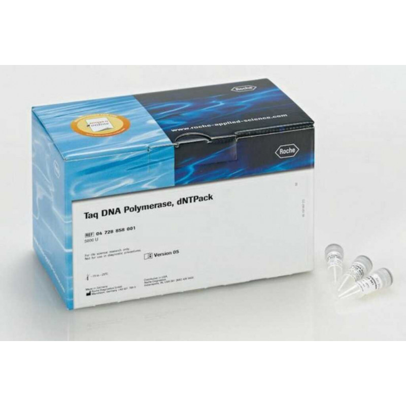 ADN TAQ POLYMERASE, dNTPack 4728874001 - PACK X500