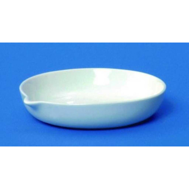 CREUSET A EVAPORATION EN PORCELAINE A BEC FORME BASSE D.80MM -CAP. 55ML
