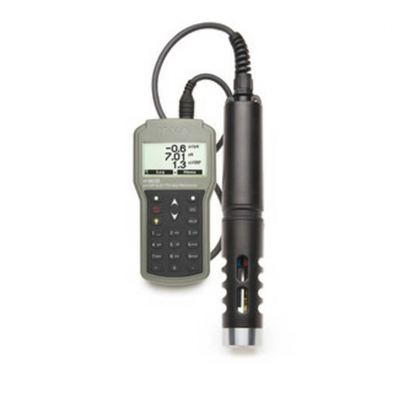 MULTIPARAMETRE PORTABLE HI98195 PH/REDOX/EC, ETANCHE, CABLE 4M