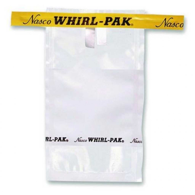 SACHET WHIRL-PAK EN PE STERILE D.7,5X12,5CM - CAP. 60ML -PACK X500