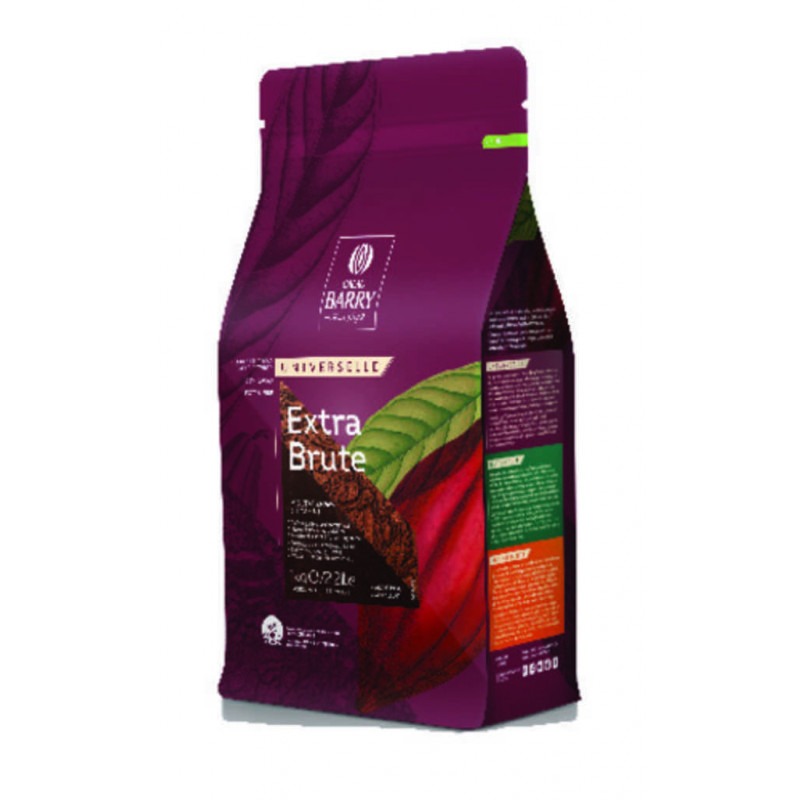 CACAO EN POUDRE EXTRA BRUTE 100% - 1 KG