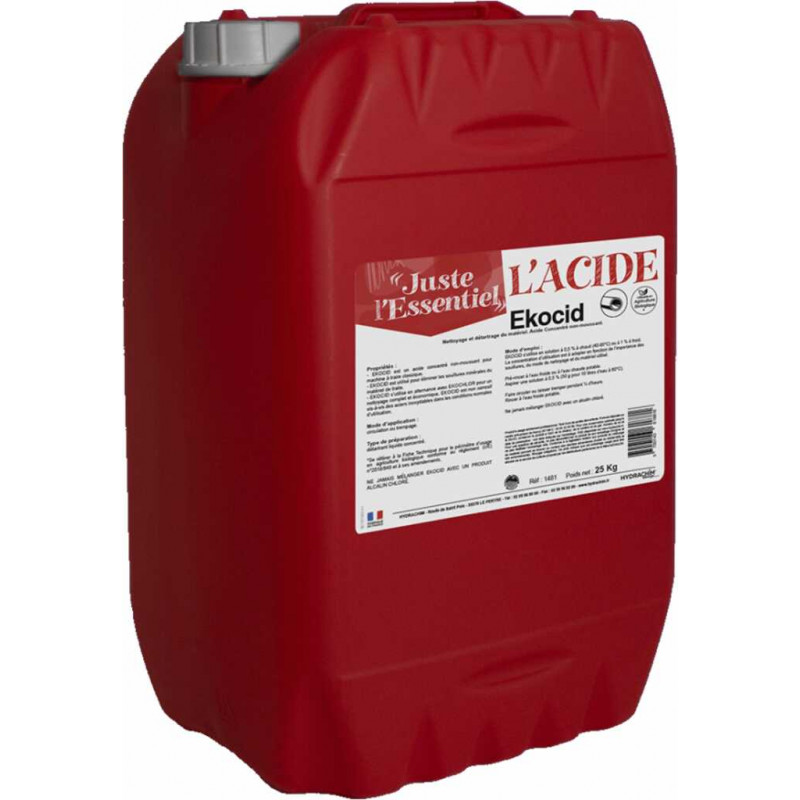 NETTOYANT DETARTRANT EKOCID - 72KG