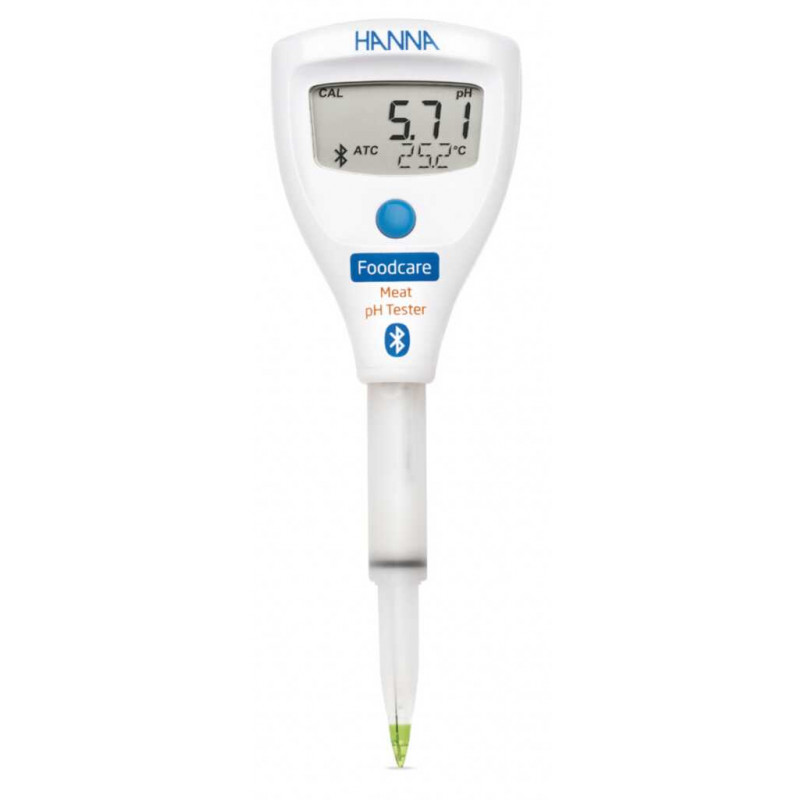 TESTEUR DE pH SPECIAL VIANDE HALO2 BLUETOOTH AVEC ELECTRODE