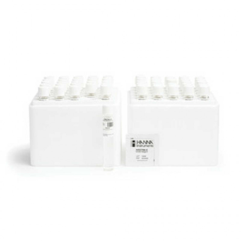 TUBE DCO REACTIF NITRATES HANNA 0 - 30 MG/L - HI94766 - 50 TUBES