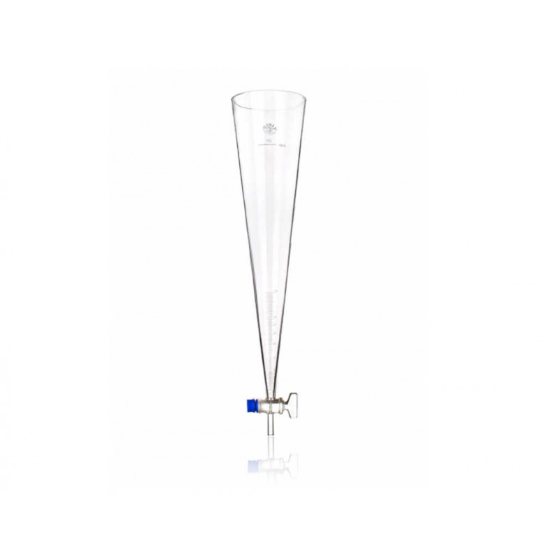 CONE D'IMHOFF EN VERRE SIMAX - 1L 1000ML
