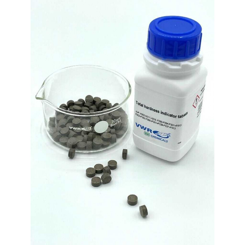 INDICATEUR DURETE DE L'EAU VWR 16024 - PACK DE 100