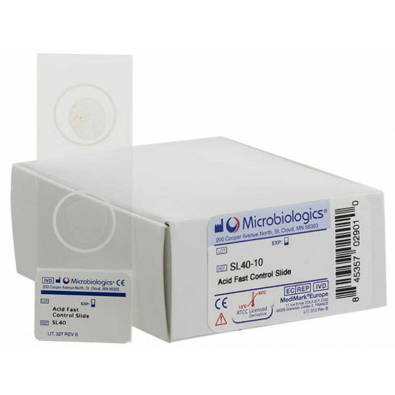 LAME DE COTNROLE COLORATION ACIDE SL40 - PACK X10