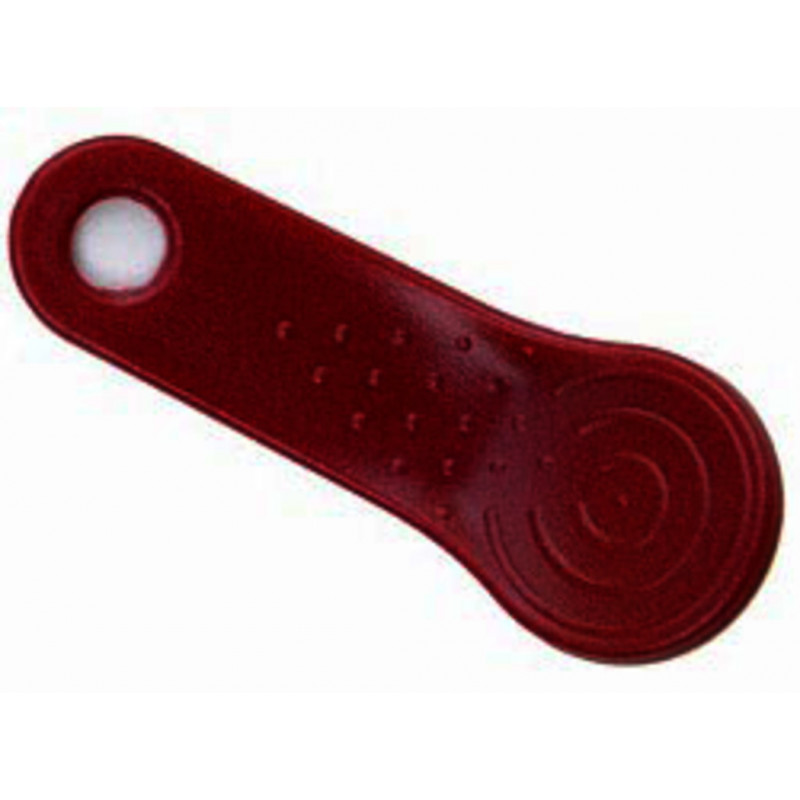 PORTE-CLE COULEUR ROUGE POUR THERMO ET HYGRO BOUTON