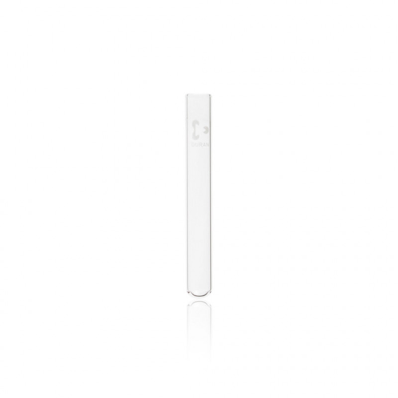 TUBE A ESSAI VERRE DURAN BORD DROIT 9ML 13X100MM -X100