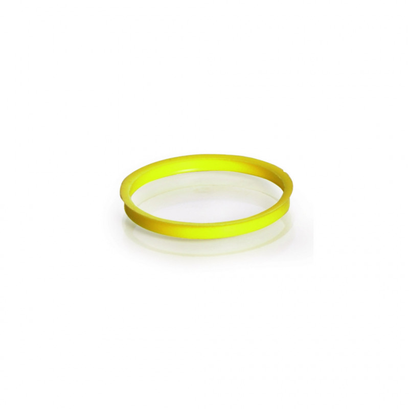 BAGUE DE DEVERSEMENT JAUNE PR FLACON SCHOTT GL45 - PACK 10