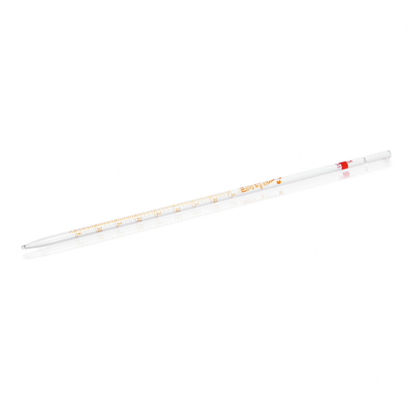 PIPETTE GRADUEE PR ECOULEMENT ZERO EN HAUT CL.AS CAP.2ML-P12