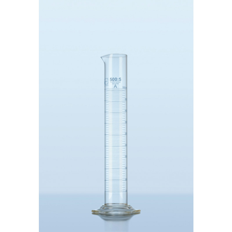 EPROUVETTE GRADUEE DURAN CL.A A PIED HEXAGONAL 100ML - X2