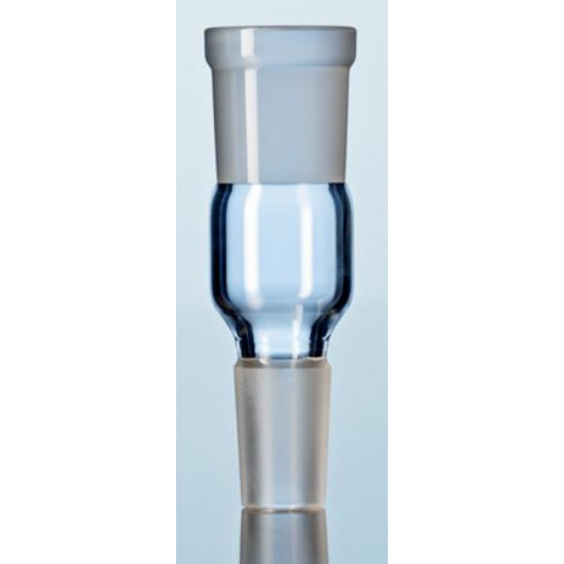 ADAPTATEUR EN VERRE DURAN CONNEXION 29/32, CONE 14/23