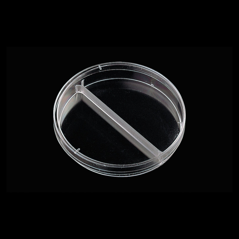 BOITES DE PETRI D.90 H.14MM A 2 COMPART. ASEPTIQUES-PAR X500