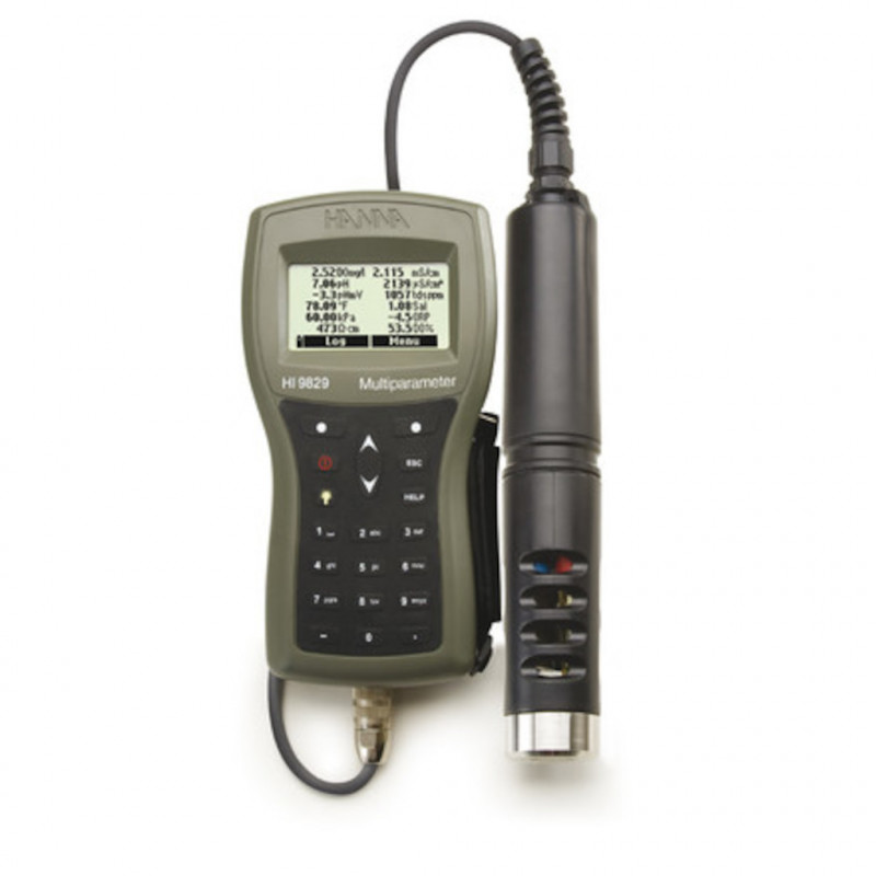 ANALYSEUR MULTIPARAMETRE HANNA HI9829 - MALLETTE COMPLETE