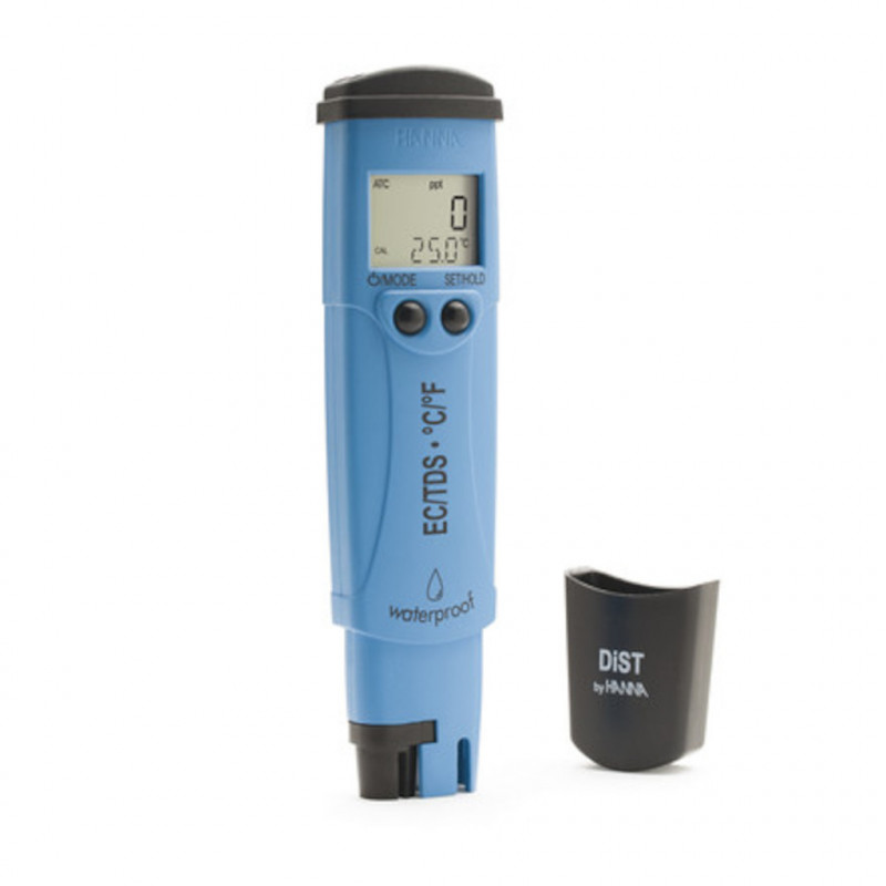 CONDUCTIMETRE HANNA ETANCHE DIST 6 HI98312 AVEC SONDE