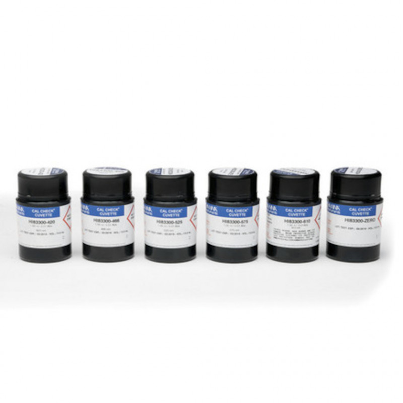 SOLUTION ETALON CAL CHECK POUR PHOTOMETRE HI83300
