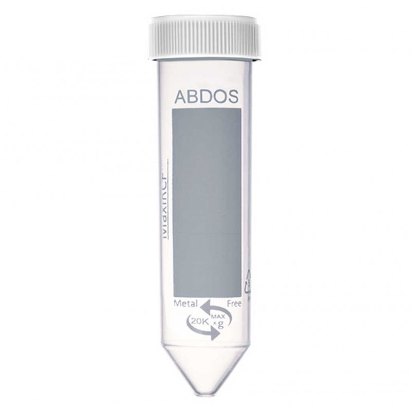TUBE A CENTRIFUGER FOND CONIQUE PP METAL FREE 50ML NATUREL PACK X500