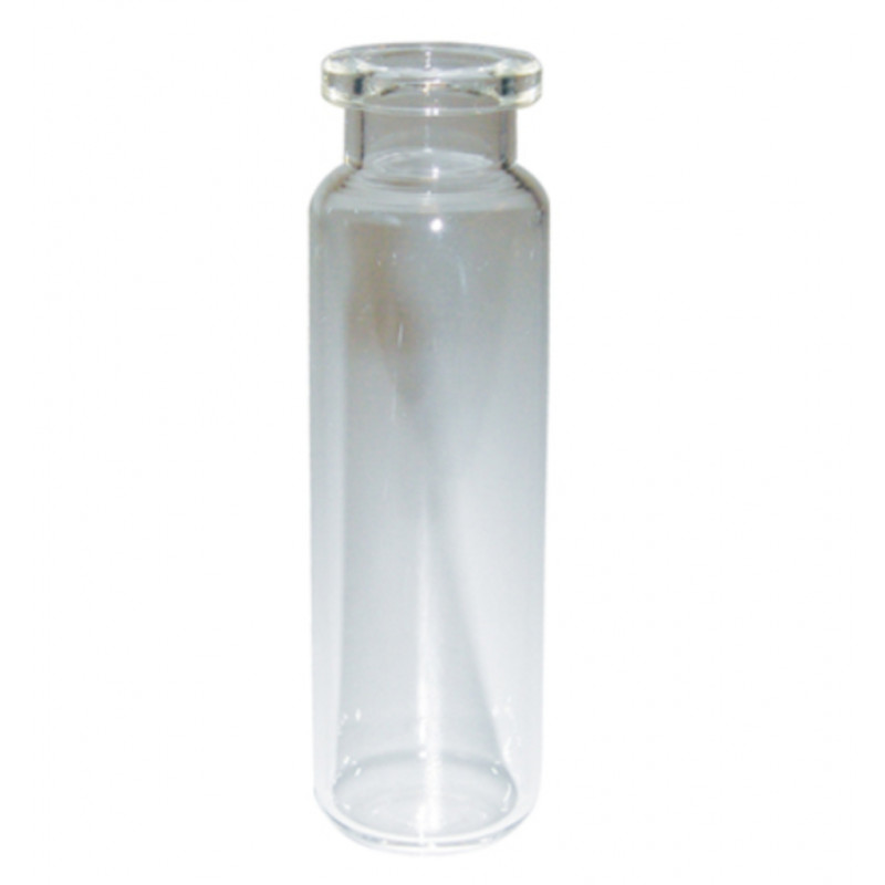 VIAL 20ML HEADSPACE FOND ROND COL LONG 22,75X75,5MM - X1000