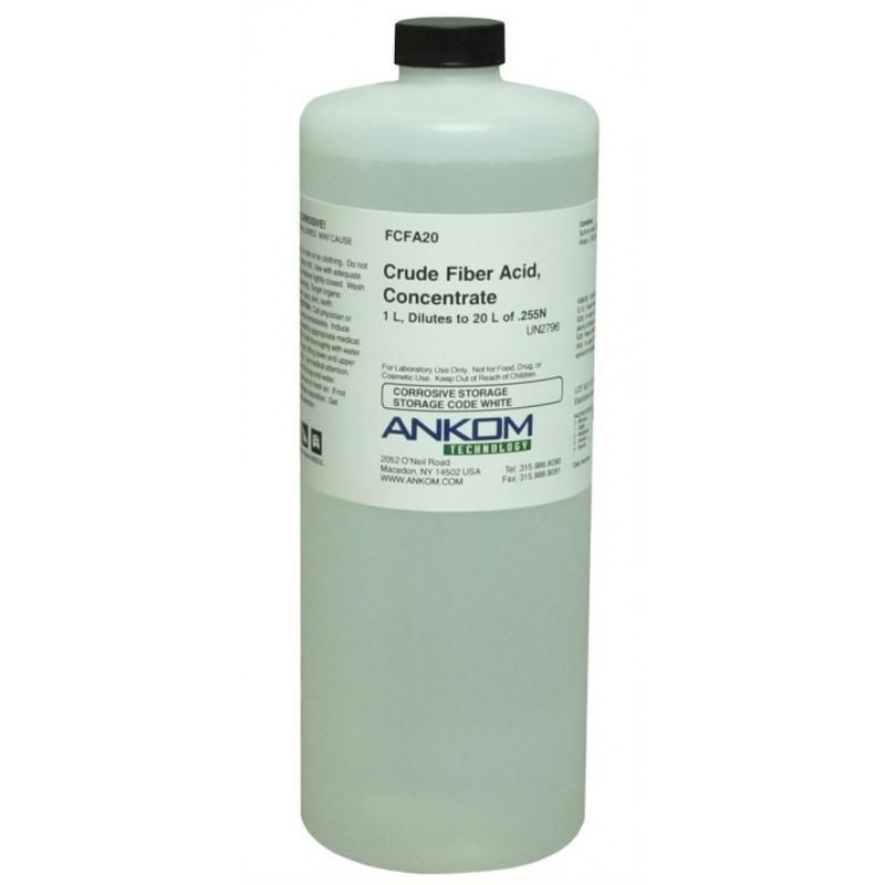 SOLUTION ACIDE 0,255N POUR FIBERSAC