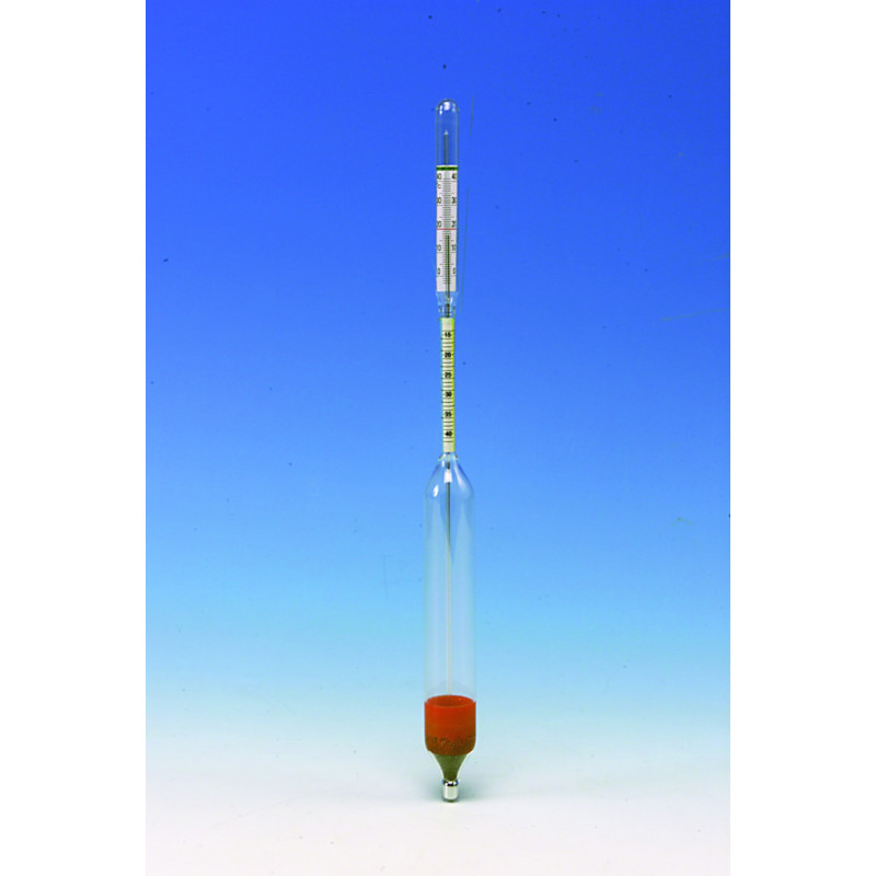 LACTODENSIMETRE GERBER SANS THERMOMETRE 1,025-1,036 T=20'C