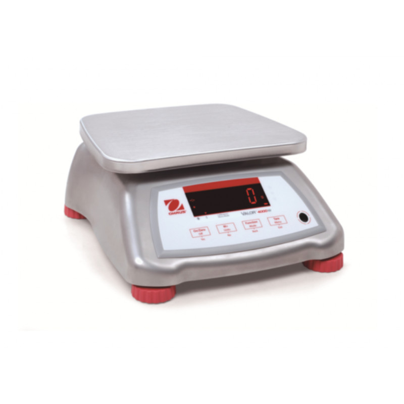 BALANCE OHAUS VALOR 4000 IPX8 3KG/0,5G PLATEAU 242X190MM