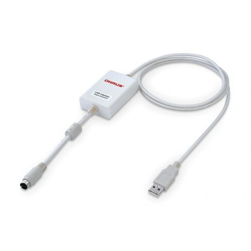 INTERFACE MINI-DIN/USB MALE POUR BALANCE SCOUT OHAUS
