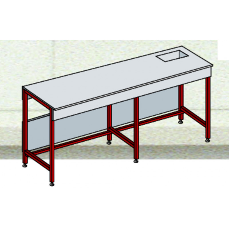 PAILLASSE NUE HUMIDE L=1800 MM PROF =600 MM GRES ETIRE