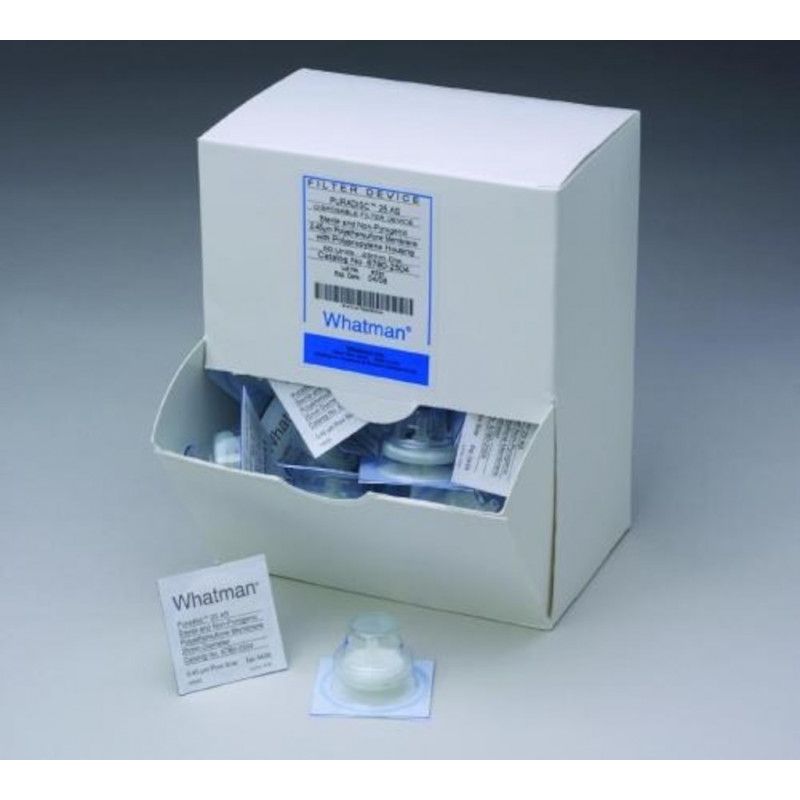FILTRES SERINGUES PURADISC STERILES P.0,2UM D.25MM - P.50