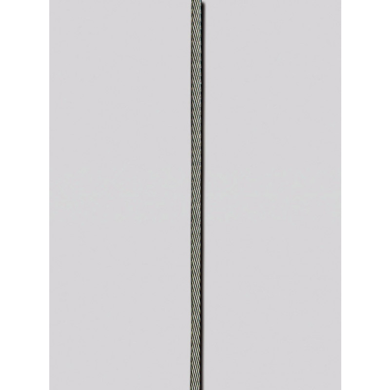CABLE DE DESCENTE INOX D.1,25MM - ROULEAU 25 M