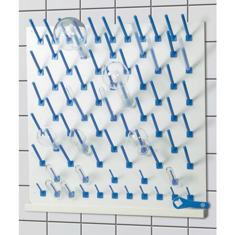 EGOUTTOIR MURAL PVC 500X500MM BURKLE SANS GOUTTIERE