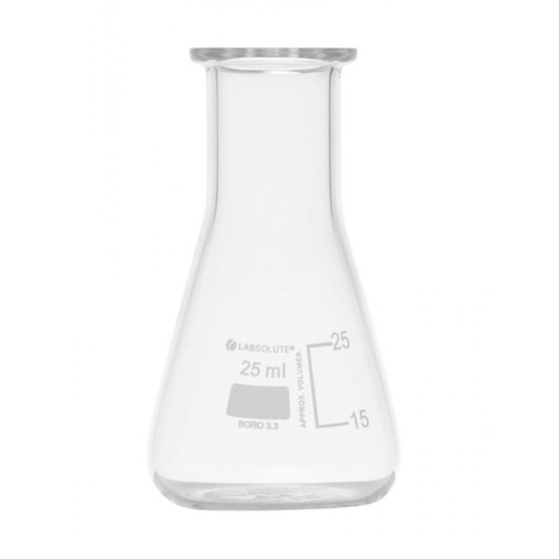 FIOLE ERLENMEYER EN VERRE BORO 250ML - PACK X10