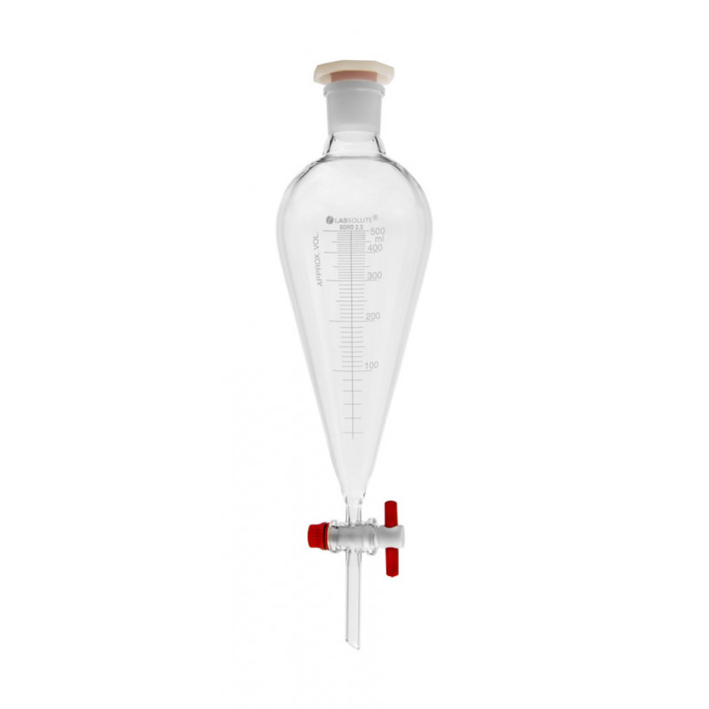 AMPOULE SQUIBB LABSOLUTE ROB. PTFE GRADUEE CN29/32 CAP.500ML